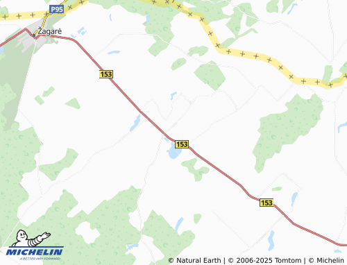 Kaart MICHELIN Skaistgirys - ViaMichelin