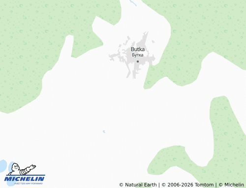 MICHELIN-Landkarte Nepeina - ViaMichelin