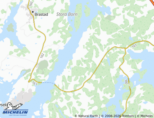 MICHELIN-Landkarte Kolvik - ViaMichelin