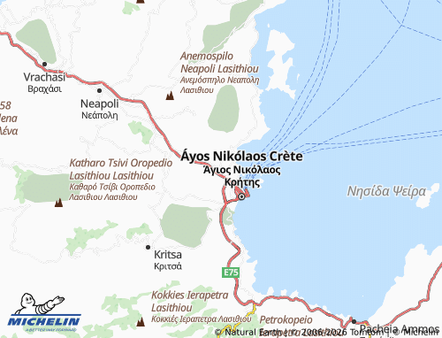 Mapa MICHELIN Pissidos - ViaMichelin