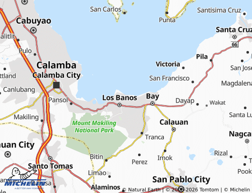 MICHELIN Bayog map - ViaMichelin