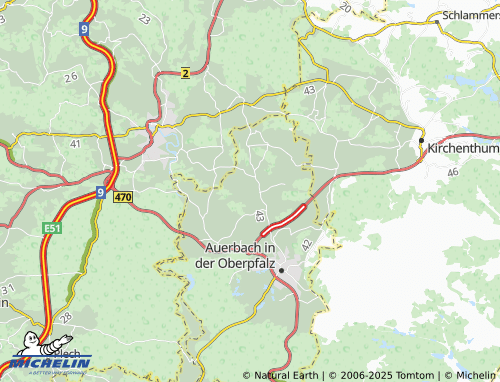 Mapa MICHELIN Steinamwasser - ViaMichelin
