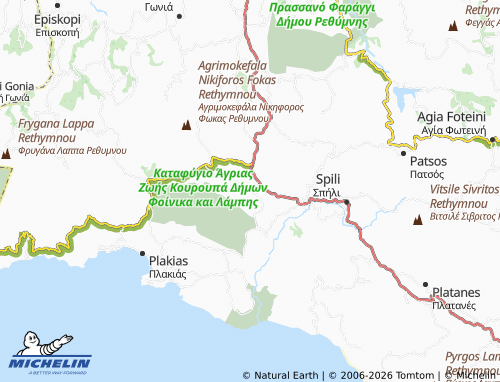 Mapa MICHELIN Koxare - ViaMichelin