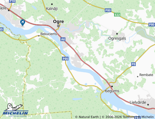 Kaart MICHELIN Ciemupe - ViaMichelin