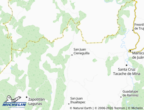Mappa MICHELIN San Juan Cieneguilla - ViaMichelin