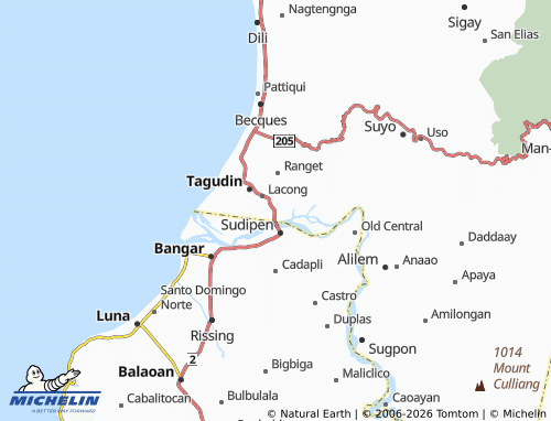 MICHELIN Cabaroan map - ViaMichelin