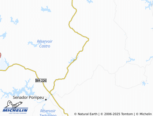 MICHELIN Encantado map - ViaMichelin