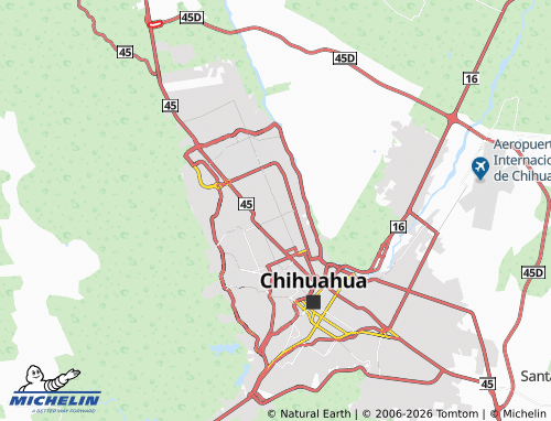 Mapa MICHELIN CTM - ViaMichelin