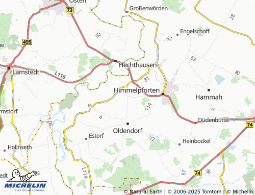 Mapa MICHELIN Bossel - ViaMichelin