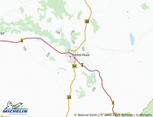 MICHELIN Kõvaküla map - ViaMichelin
