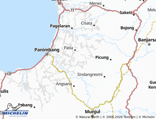 Mappa MICHELIN Pasirkadu - ViaMichelin