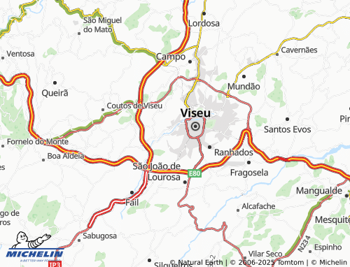 MICHELIN São Salvador map - ViaMichelin
