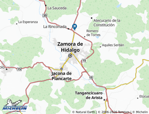 Mapa MICHELIN Ejidar Sur - ViaMichelin