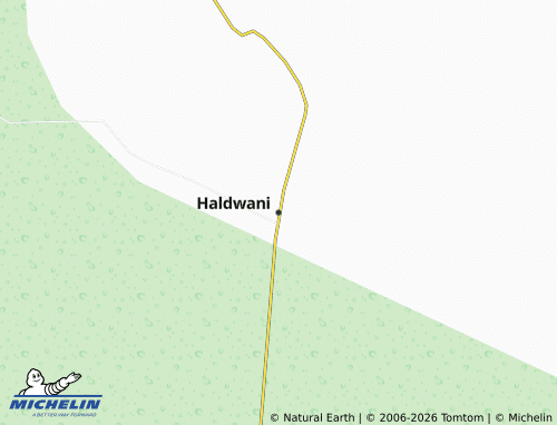 Mappa MICHELIN Haldwani - ViaMichelin
