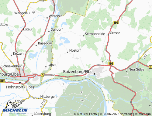 MICHELIN-Landkarte Gehrum - ViaMichelin