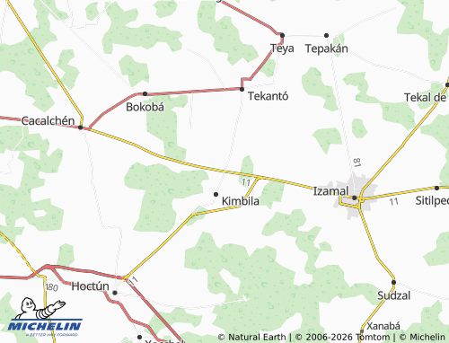 Mapa MICHELIN Citilcum - ViaMichelin