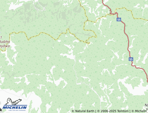 MICHELIN Borushtitsa map - ViaMichelin
