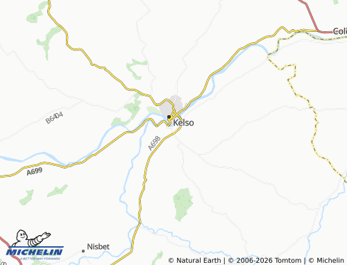Mappa MICHELIN Maxwellheugh - ViaMichelin