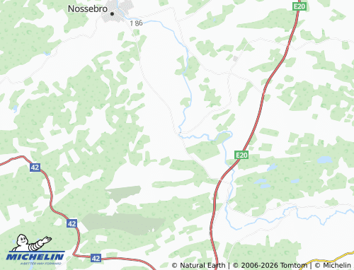 Carte MICHELIN Fåglum - ViaMichelin