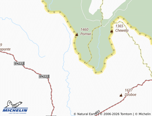 Mappa MICHELIN Chimunda - ViaMichelin