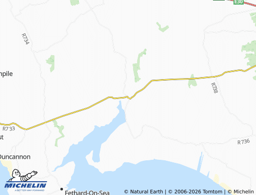 Carte MICHELIN Wellingtonbridge - ViaMichelin