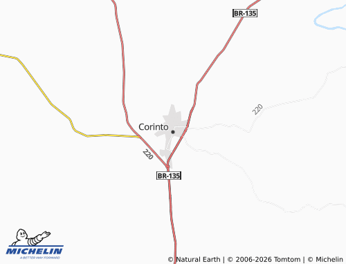 Carte MICHELIN Corinto - ViaMichelin