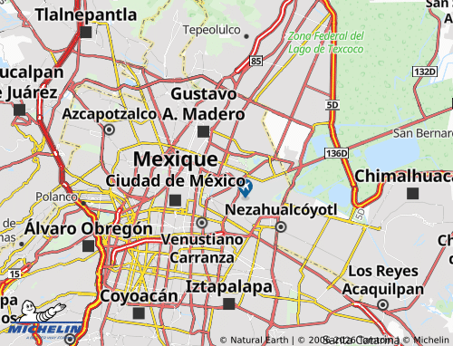 Mapa MICHELIN Fernando Casas Alemán - ViaMichelin