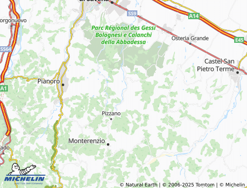 MICHELIN Noce map - ViaMichelin