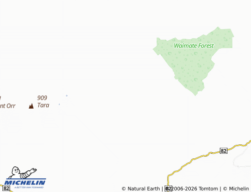 Mapa MICHELIN Waihaorunga - ViaMichelin