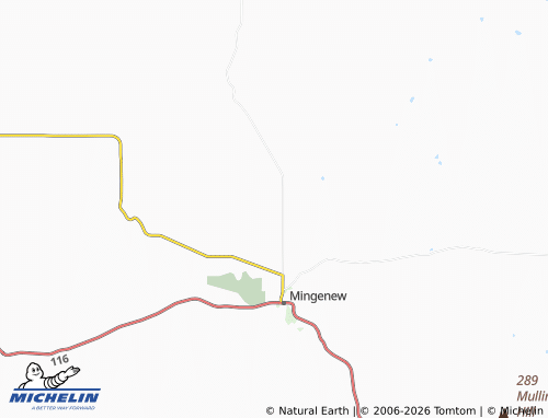 Mapa MICHELIN Yarragadee - ViaMichelin