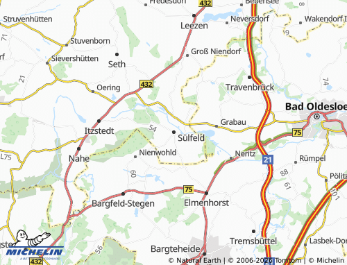 Mappa MICHELIN Sülfeld - ViaMichelin