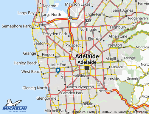 Mapa MICHELIN Bowden - ViaMichelin