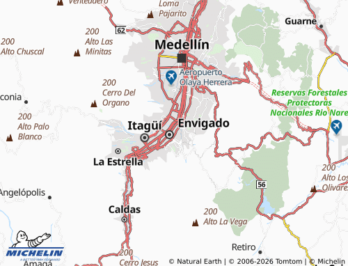 Mapa MICHELIN San Marcos - ViaMichelin