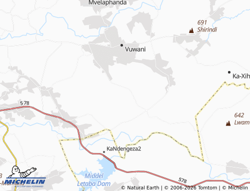 MICHELIN-Landkarte Bofulamato - ViaMichelin