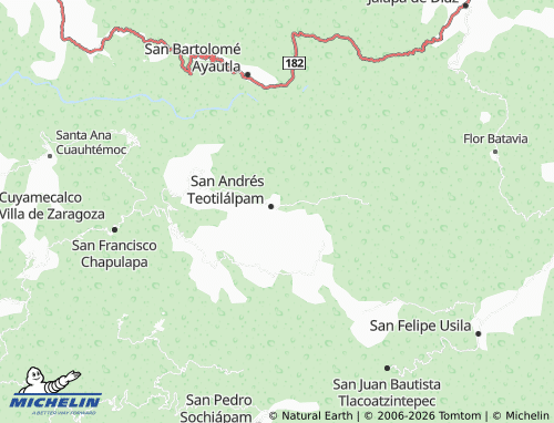 Mapa MICHELIN Del Nacimiento - ViaMichelin