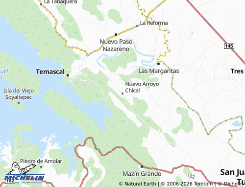 Mapa MICHELIN Nuevo Arroyo Chical - ViaMichelin