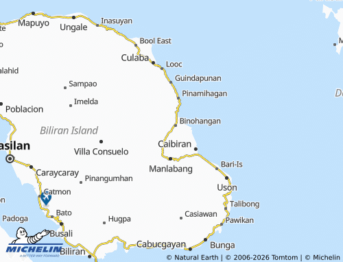 MICHELIN Caulangohan map - ViaMichelin