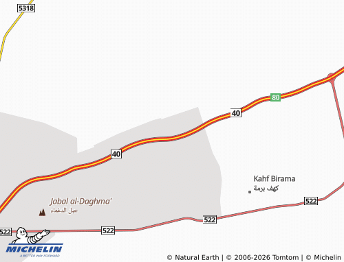 MICHELIN-Landkarte al-Risalah - ViaMichelin