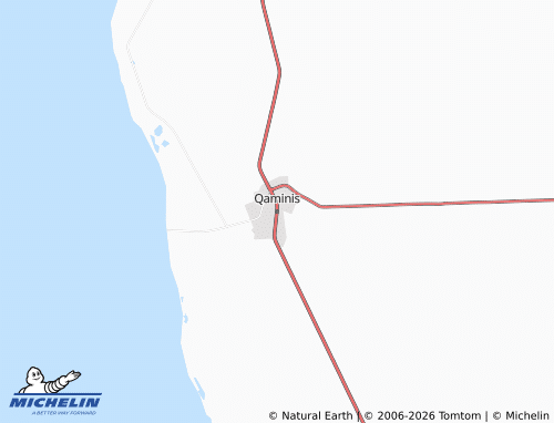 MICHELIN Qaminis map - ViaMichelin