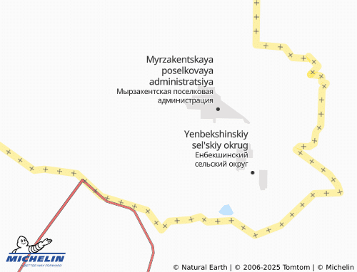 MICHELIN Firdousi map - ViaMichelin