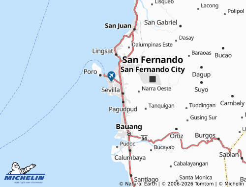 MICHELIN Sevilla map - ViaMichelin