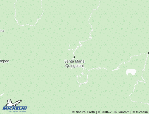 Mappa MICHELIN Santa María Quiegolani - ViaMichelin