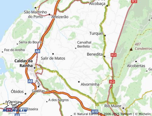 Carte MICHELIN Antas - ViaMichelin