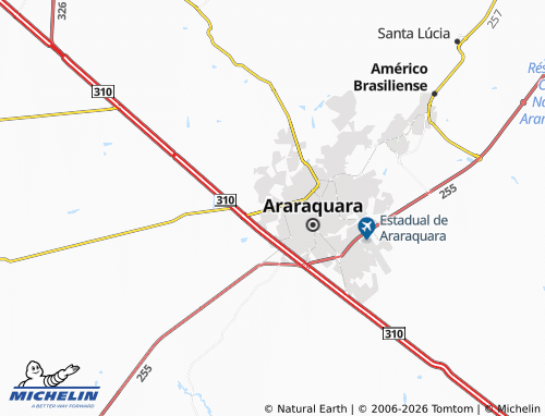 Mapa MICHELIN Centro Osmar Maksoud - ViaMichelin