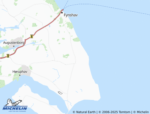 MICHELIN Tandsryde map - ViaMichelin