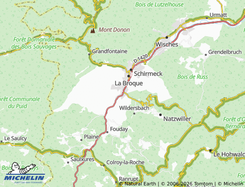 Mapa MICHELIN Rothau - ViaMichelin