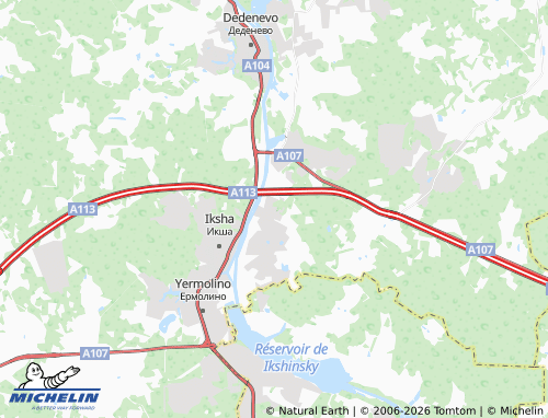Carte MICHELIN Stankin 2 SNT - ViaMichelin