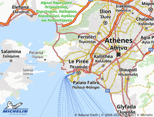 Carte MICHELIN Nicaea - ViaMichelin