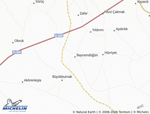 MICHELIN Bayramdüğün map - ViaMichelin