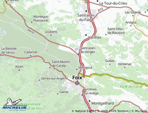 Mappa MICHELIN Loubières - ViaMichelin